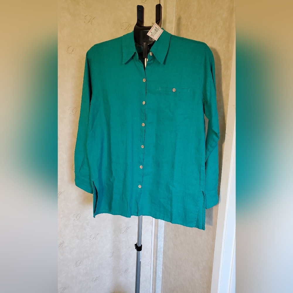 100% Linen blouse